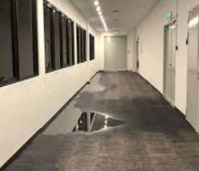 Water Damage In Commercial Building